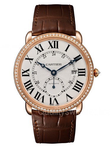 Cartier Ronde Louis WR007017 Automatic Watch 40 MM 