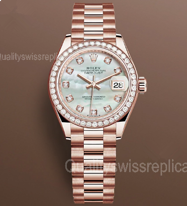 Rolex Lady-Datejust 279135rbr-0010 Automatic Watch MOP Dial 28mm