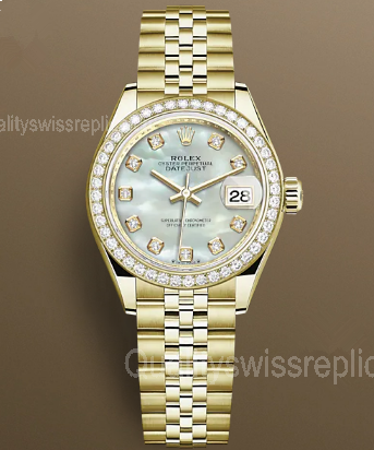 Rolex Lady-Datejust 279138rbr-0016 Automatic Watch MOP Dial 28mm