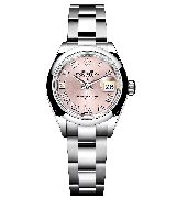 Rolex 2017 Datejust Ladies Swiss Automatic Watch Pink Dial 28MM