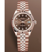 Rolex Lady-Datejust 279175-0004 Automatic Watch Chocolate Dial 28mm