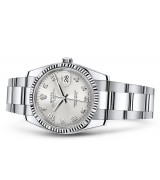 Rolex Oyster Perpetual Date 115234-0012 Swiss Automatic Silver Dial 34MM