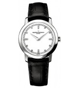 Vacheron Constantin Patrimony Silver White Swiss 1212 Quartz Ladies Watch 25155/000G-9584 