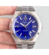Vacheron Constantin Overseas Automatic Watch Stainless Steel Blue Dial