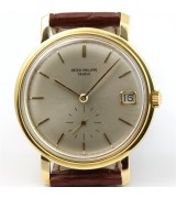 Patek Philippe Calatrava Classic Swiss Automatic Watch 3445J Yellow Gold 