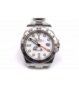 Rolex Explorer II 2011 Baselworld 216570 Swiss Automatic Watch White Dial
