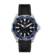 Tag Heuer Aquaracer 300m Swiss Automatic Watch Blue Bezel 43mm