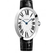 Cartier Baignoire White Swiss 2824 Mechanical Ladies Watch W8000001