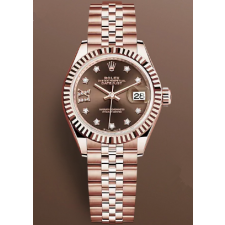 Rolex Lady-Datejust 279175-0004 Automatic Watch Chocolate Dial 28mm