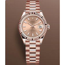 Rolex Lady-Datejust 279175-0025 Automatic Watch Rose Gold Dial 28mm