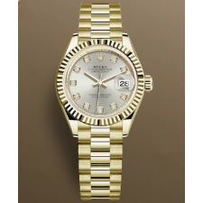 Rolex Lady-Datejust 279178-0015 Automatic Watch Silver Dial 28mm