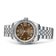 Rolex Datejust Ladies 178274-0090 Swiss Automatic Brown Dial 31MM