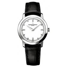 Vacheron Constantin Patrimony Silver White Swiss 1212 Quartz Ladies Watch 25155/000G-9584 