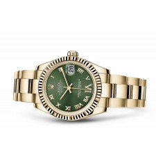 Rolex Datejust Ladies 178278-0131 Swiss Automatic Green Dial 31MM
