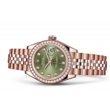 Rolex Datejust Ladies 279135-0015 Swiss Automatic Olive-Green Dial 28MM