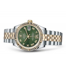 Rolex Datejust Ladies 178273-0090 Swiss Automatic Green Dial 31MM