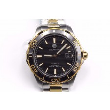 Tag Heuer Aquaracer Swiss eta2824 Automatic Watch-Gold Bezel 