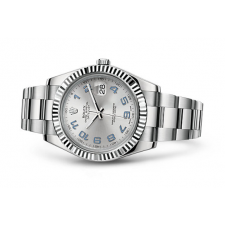 Rolex Datejust II Swiss Automatic Watch SS Rhodium Dial Oyster Bracelet 41MM