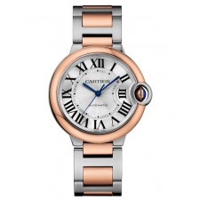 Cartier Ballon Bleu W2BB0003 Automatic Watch Rose Gold 36MM