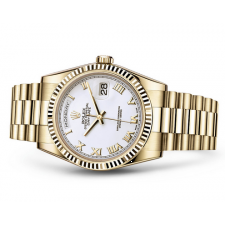 Rolex Day-Date 118238 Swiss Automatic Watch White Dial 36MM
